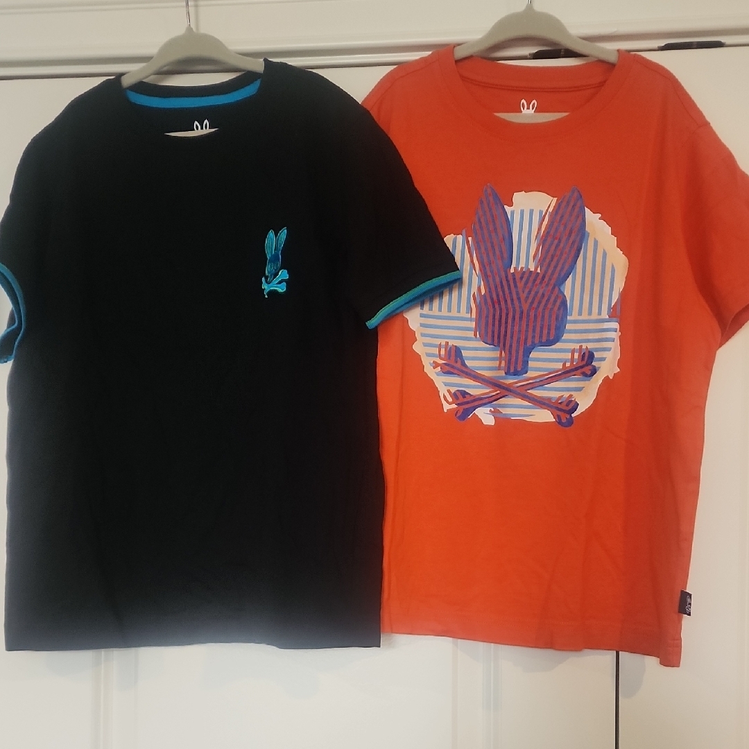 Kids Black And Orange T-Shirts